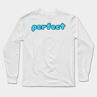 Perfect Blue Long Sleeve T-Shirt